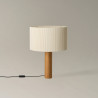 EXPO // Lampe de table Moragas en chêne - Santa & Cole