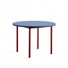 Table ronde ou rectangulaire "Two Colour" (Plusieurs dimensions et coloris disponibles) - Hay