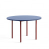 Table ronde ou rectangulaire "Two Colour" (Plusieurs dimensions et coloris disponibles) - Hay