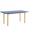 Table ronde ou rectangulaire "Two Colour" (Plusieurs dimensions et coloris disponibles) - Hay