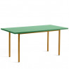 Table ronde ou rectangulaire "Two Colour" (Plusieurs dimensions et coloris disponibles) - Hay