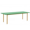 Table ronde ou rectangulaire "Two Colour" (Plusieurs dimensions et coloris disponibles) - Hay