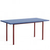 Table ronde ou rectangulaire "Two Colour" (Plusieurs dimensions et coloris disponibles) - Hay