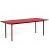 Table ronde ou rectangulaire "Two Colour" (Plusieurs dimensions et coloris disponibles) - Hay