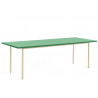 Table ronde ou rectangulaire "Two Colour" (Plusieurs dimensions et coloris disponibles) - Hay