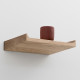 Etagère NOTES en chêne 30cm - Cruso