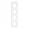 Cache quadruple carré en duroplast  (encastrable) Ref. 176424 - THPG