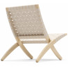 Fauteuil "MG501 Cuba Chair" sangles naturelles - Morgen Gottler - Carl Hansen