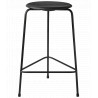 EXPO // Tabouret High Dots H.65 cm All Black - Fritz Hansen