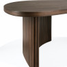 Table basse BOOMERANG en teck vernis brun - Ethnicraft