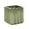 Cache pot en céramique L green sixties H.14,5 cm - Serax
