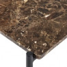 Table basse CURVE plateau en marbre L.70*l.60*H.35 cm - Serax