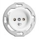 Prise en duroplast vendue sans son cache (encastrable) Ref. 184728 - THPG