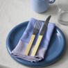 Lot de 2 assiettes BARRO Ø24 cm coloris bleu - Hay