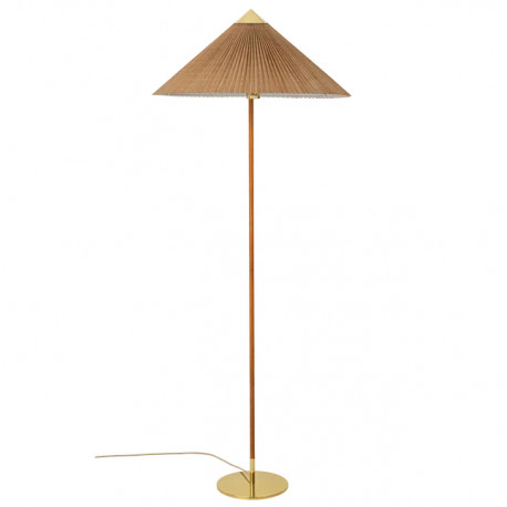 Lampadaire 9602 laiton et bambou - Gubi