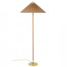 Lampadaire 9602 laiton et bambou - Gubi