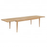 Table rectangulaire extensible S L.220/270/320*l.95 cm - Marcel Gascoin - Gubi