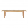 Table rectangulaire extensible S L.220/270/320*l.95 cm - Marcel Gascoin - Gubi