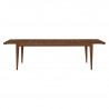 Table rectangulaire extensible S L.220/270/320*l.95 cm - Marcel Gascoin - Gubi