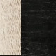 Chêne teinté noir / Papercord naturel